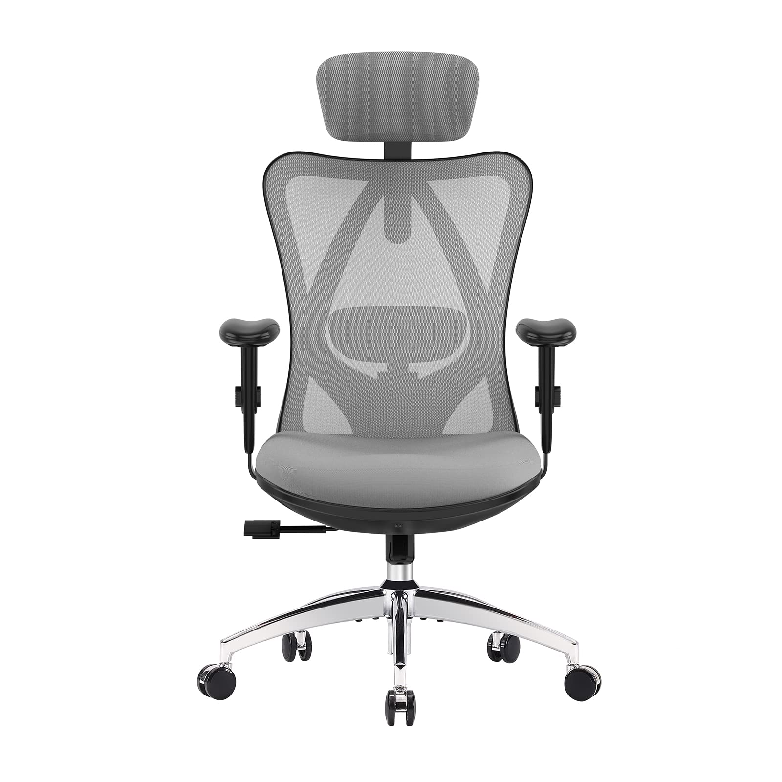 Ergonomic Mesh Back Chair Grey