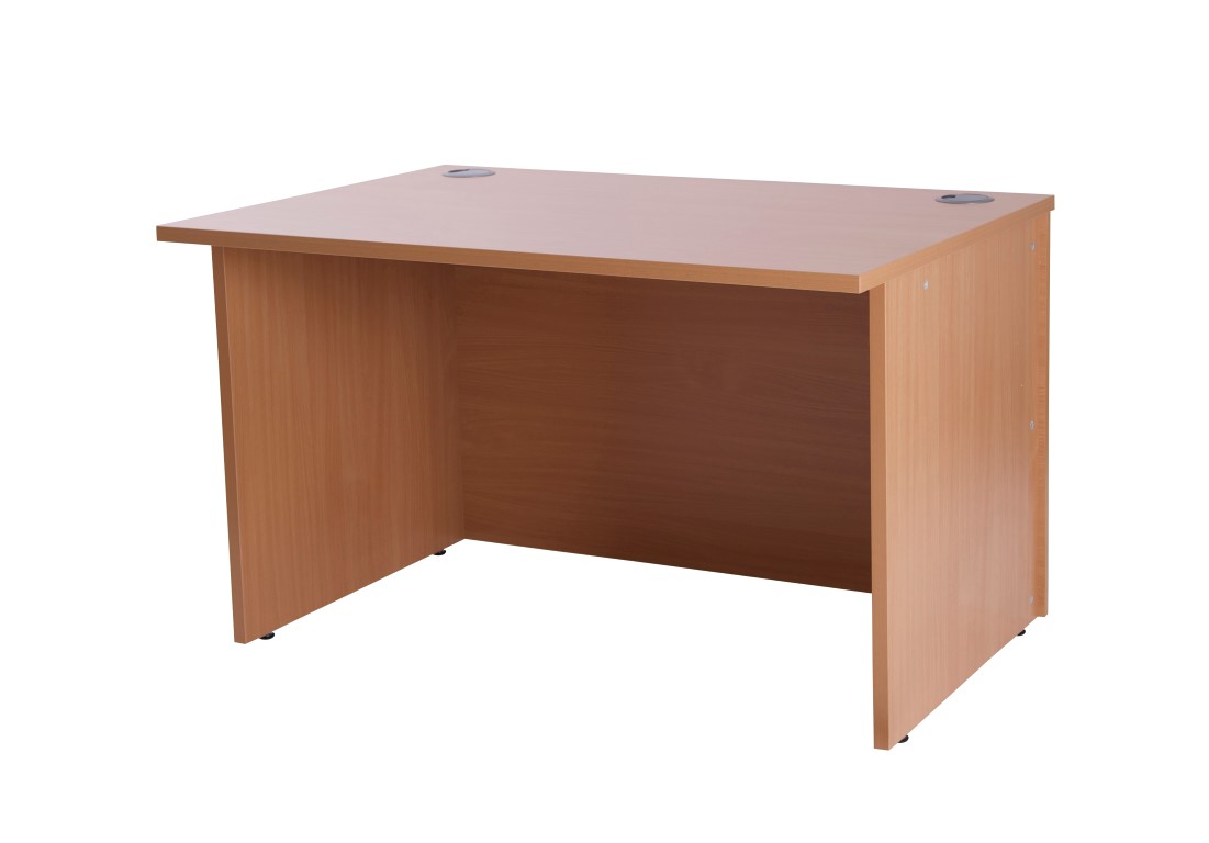 Bonjour 1200 reception counter Warm Beech shown with hood (sold separately) 