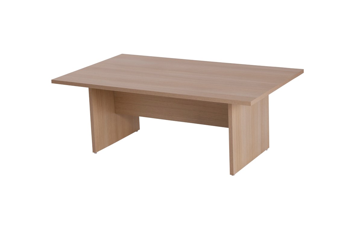 Retro 1000 low rectangular table Blonde Oak