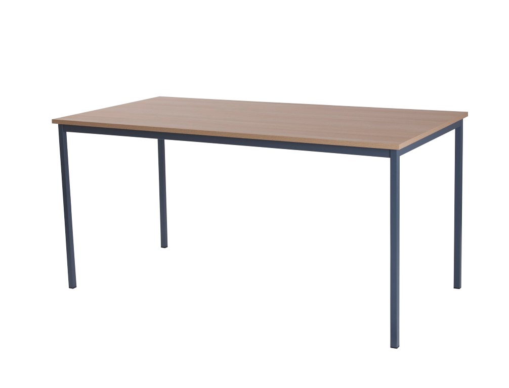 Retro 1200 rectangular table Blonde Oak