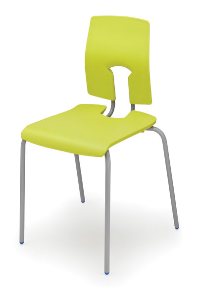 Hille designer SE stacking chair 6 colours and 6 heights for different age groups 