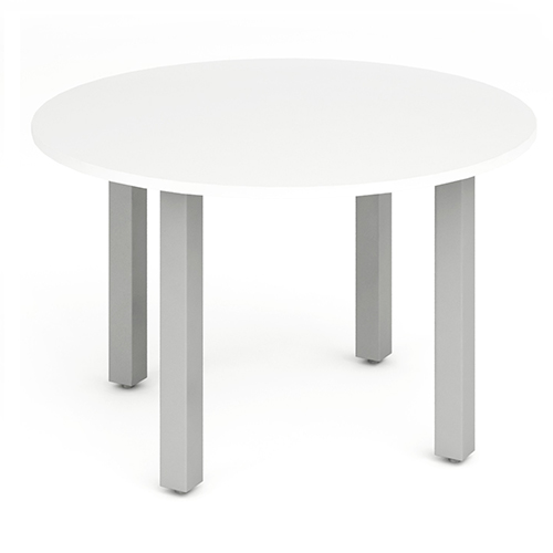 Impulse 1200 round Meeting Table White