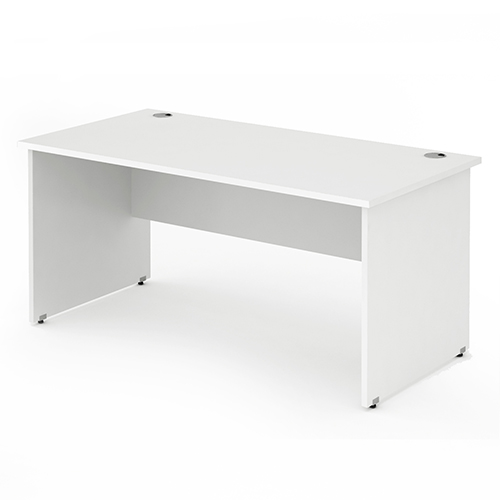 Impulse Panel End 1800 mm  Rectangle Desk White 800 mm deep