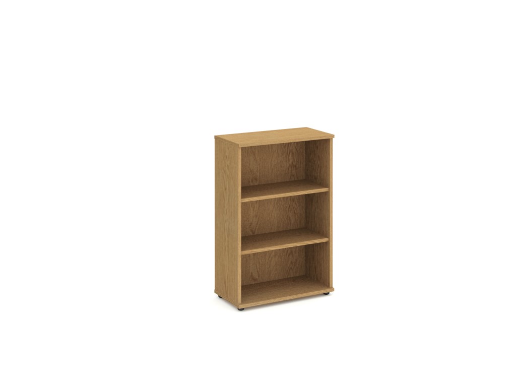 Impulse 1200 Bookcase Oak for office , library , classroom or home office 