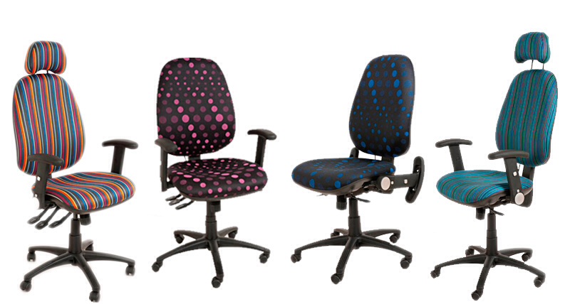 KInetic Ergonomic chair fully adjustable orthopaedic operators chair with adjustable and folding arms