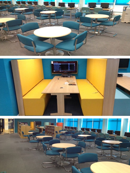 Library and LRC seating