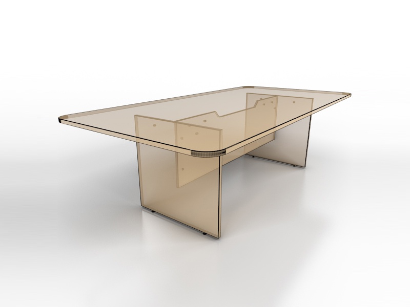 Maple boardroom oval table 2400 x 1200