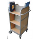 Mobile Book Trolley 