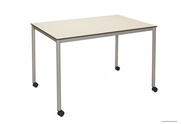 Mobile science table Trespa top 1200 x 600 x 720 h