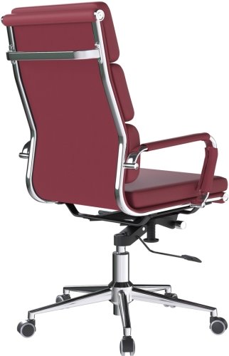 Designer Epsom  High Back Softpad Leather Office Chair Swivel Coffee Ox Blood