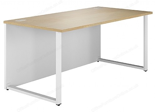Next Day Oak Rectangular Desk 1600
