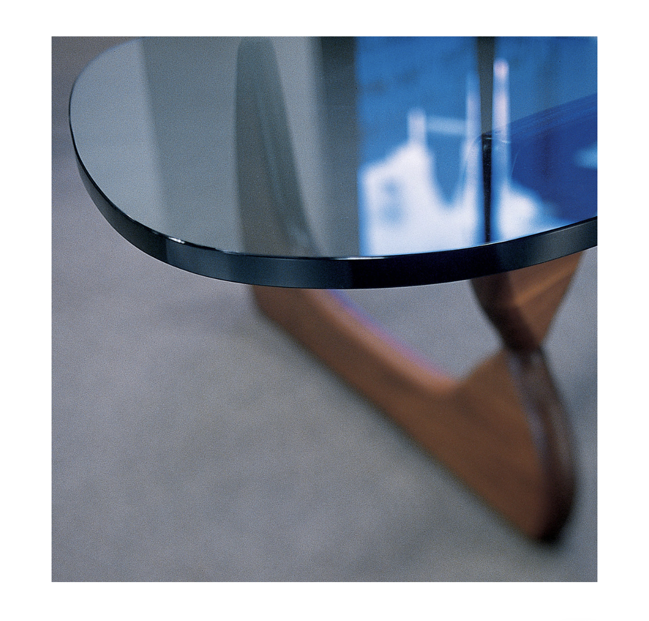 Noguchi inspired Designer Notting Hill Glass top 8mm  thick - 1300 mm x 920 mm 