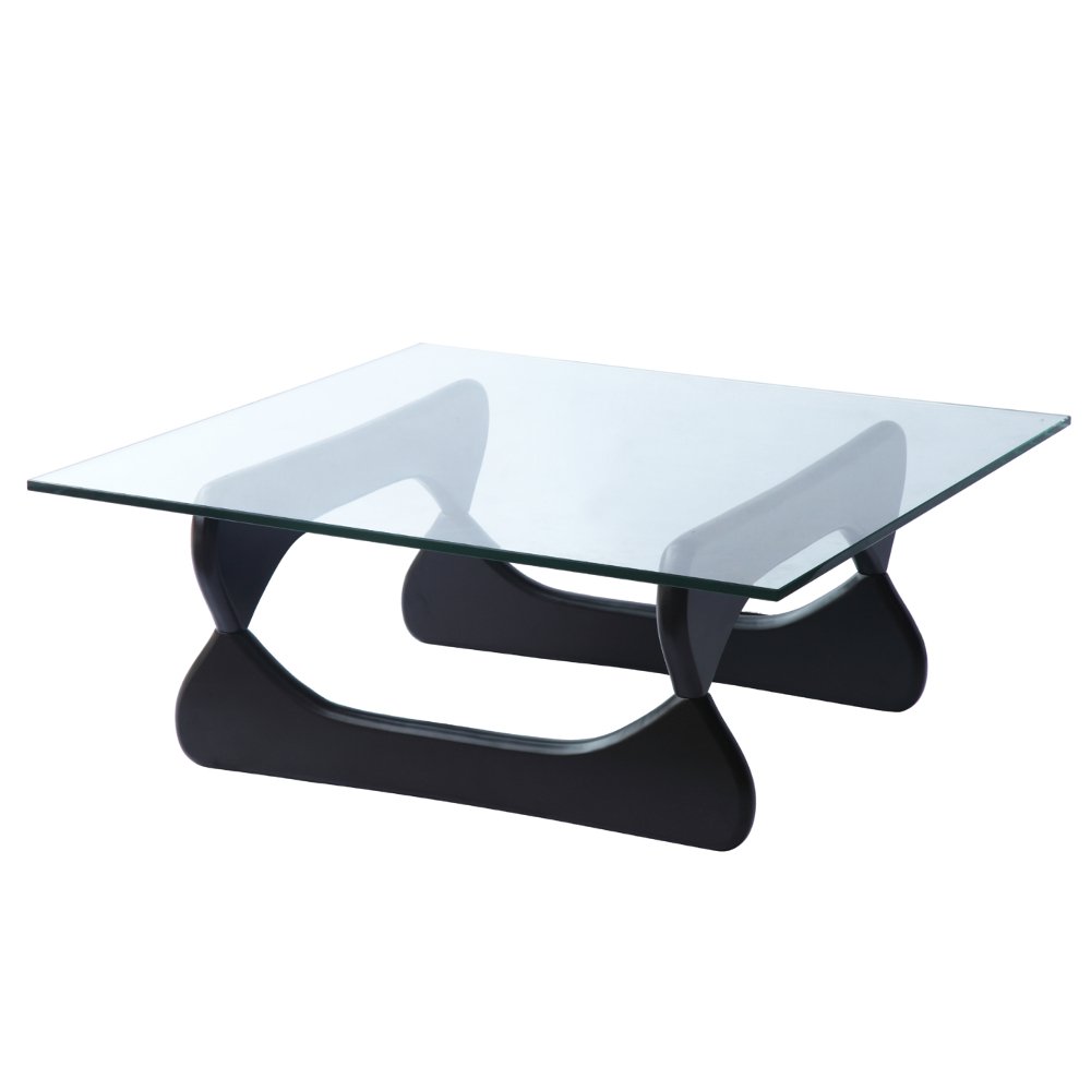 Designer Notting Hill style black ash  rectangular coffee table 1000 w x 600 d x 390 high 