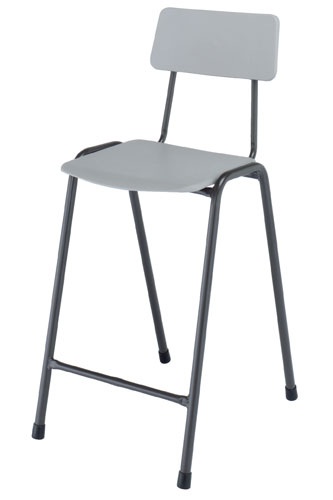 Reinspire ex Remploy Classic stool with seat and back