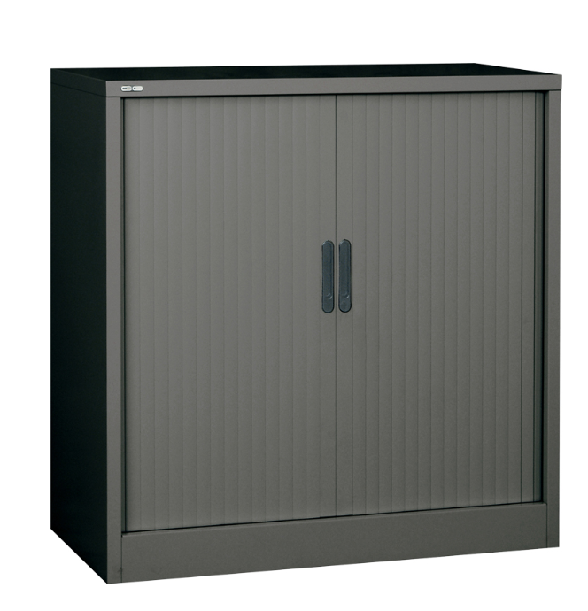 Side opening tambour unit H1016x W1000 x D486 GREY