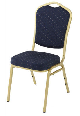 Steel Emporer Banqueting Chair - Blue