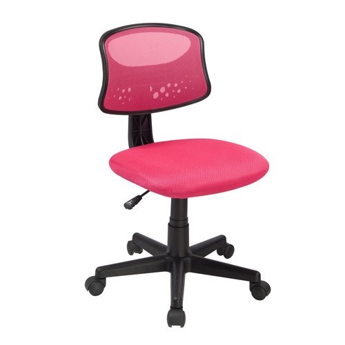 Student mesh chair pink