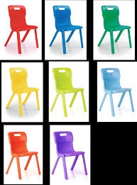 Titan high chair stool  various heights and colours