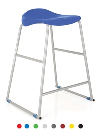 Titan high chair stool  Grey , Blue , Black , Charcoal ,Red ,Yellow , Burgundy
