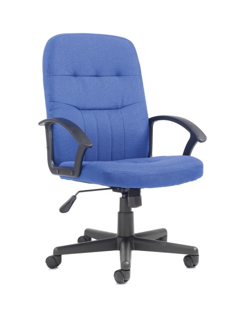 Cavalier Medium back managers chair - blue