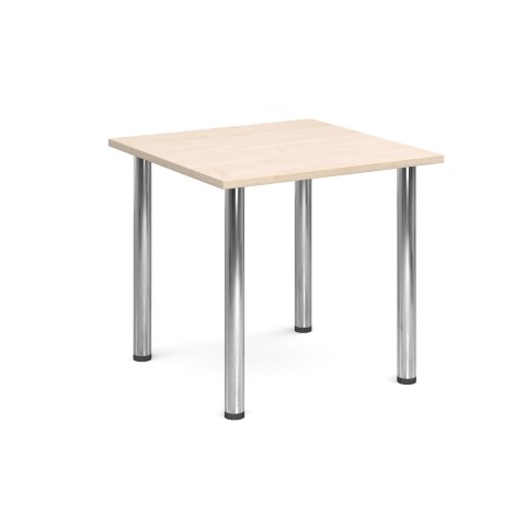 800 Flexi Table Chrome radial Legs-Maple