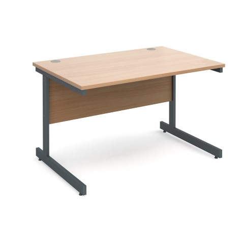 Contract 25 1200mm Straight Desk - Beech