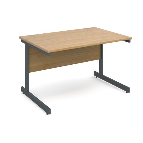 Contract 25 1200mm Straight Desk - Oak