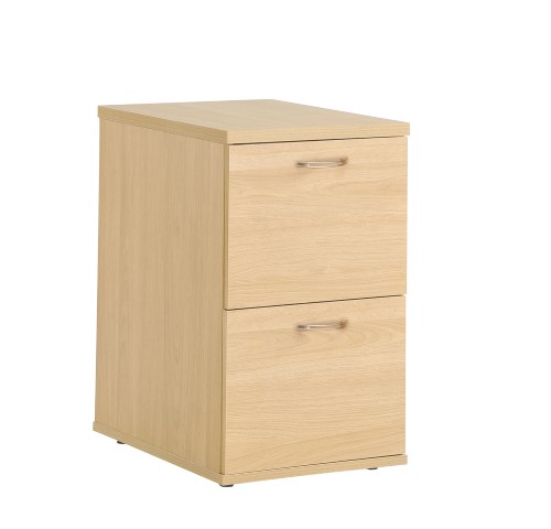 Home Office 2 Drawer Filing Cabinet - Beech
