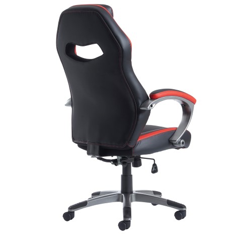 Jensen executive chair - black and red