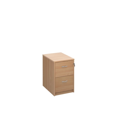 Deluxe executive two drawer filing cabinet in beech