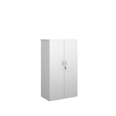 1440mm high standard cupboard in white