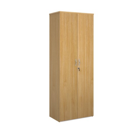 2140mm high standard cupboard in oak