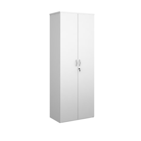 2140mm high standard cupboard in white