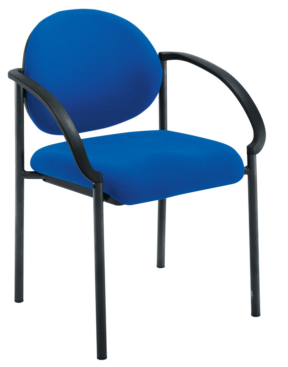 Pinnacle Fabric Conference and Training Chair Royal Blue