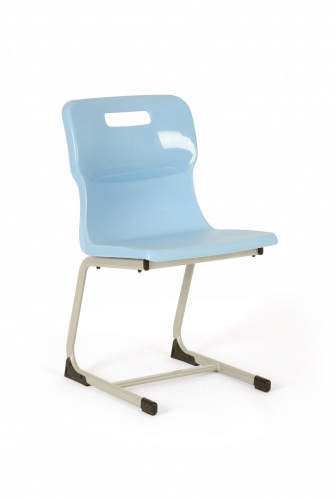 Titan Reverse Cantilever Chair in Sky